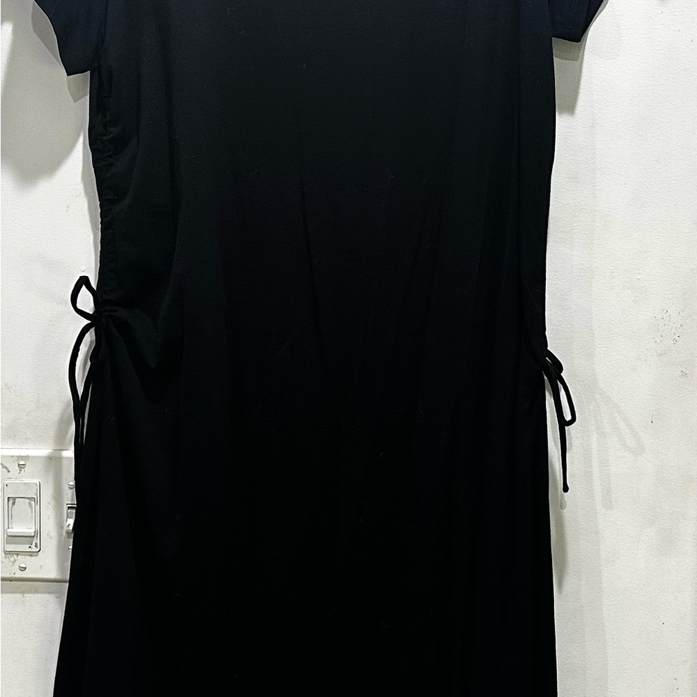 Lands' End Black Dress